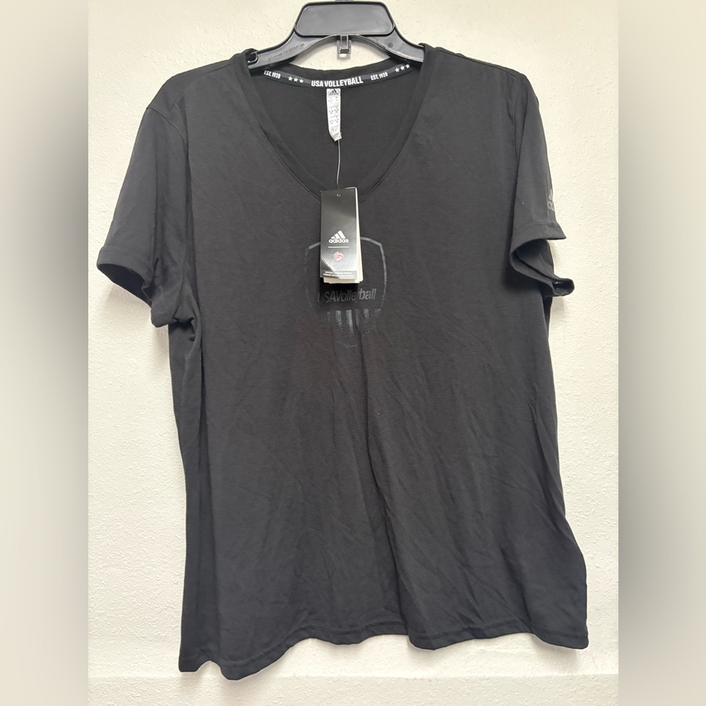 adidas Women USA VOLLEYBALL T-SHIRT #104